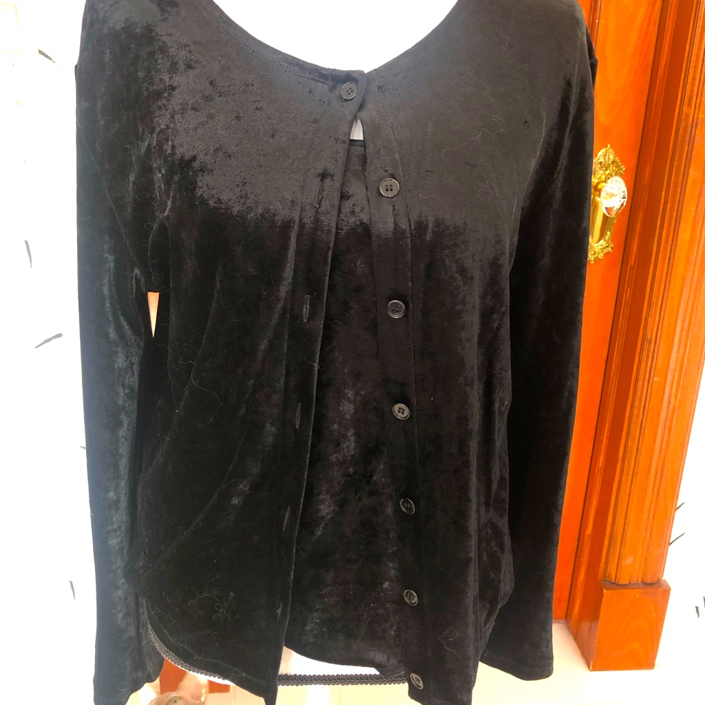 Vintage Tahari Crushed Velour/Velvet Set